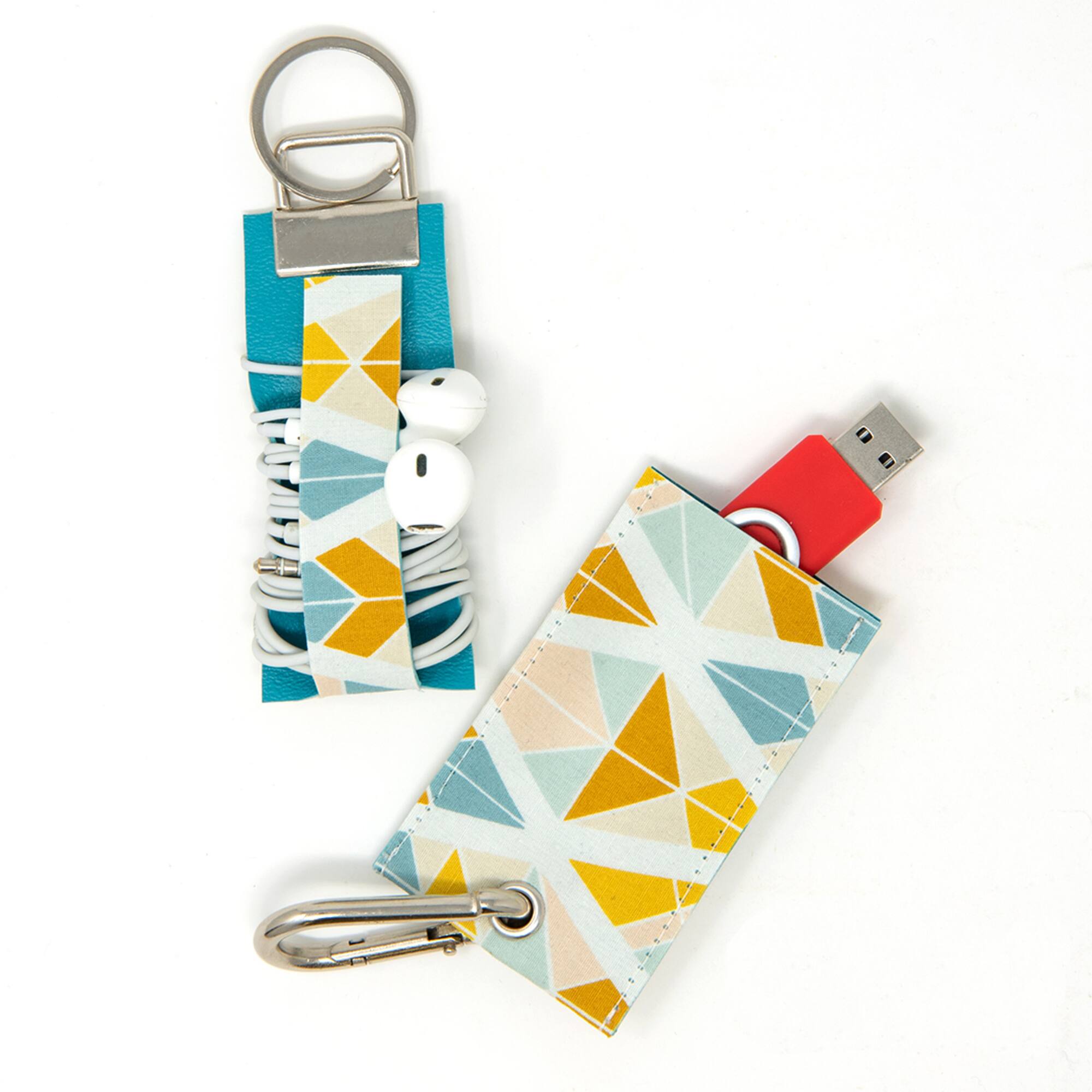 Dritz® Silver 1" Key Fob Hardware, 12ct.